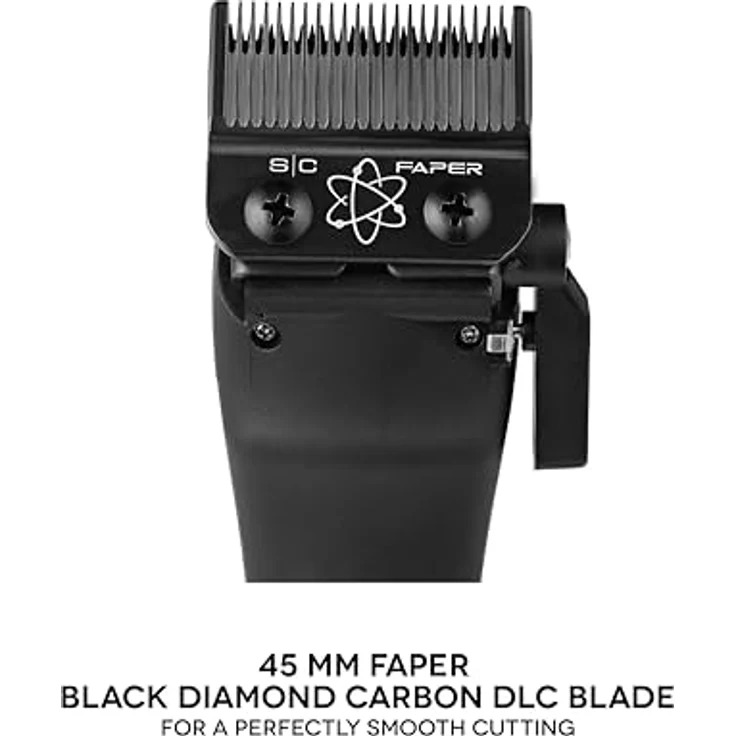 Stylecraft Instinct Clipper Metal Haarschneider by Gamma Più, Vektormotor, Dynamische Drehmomentsteuerung, 180 Min Autonomie, Ganzmetall-Rückseite – Bild 4