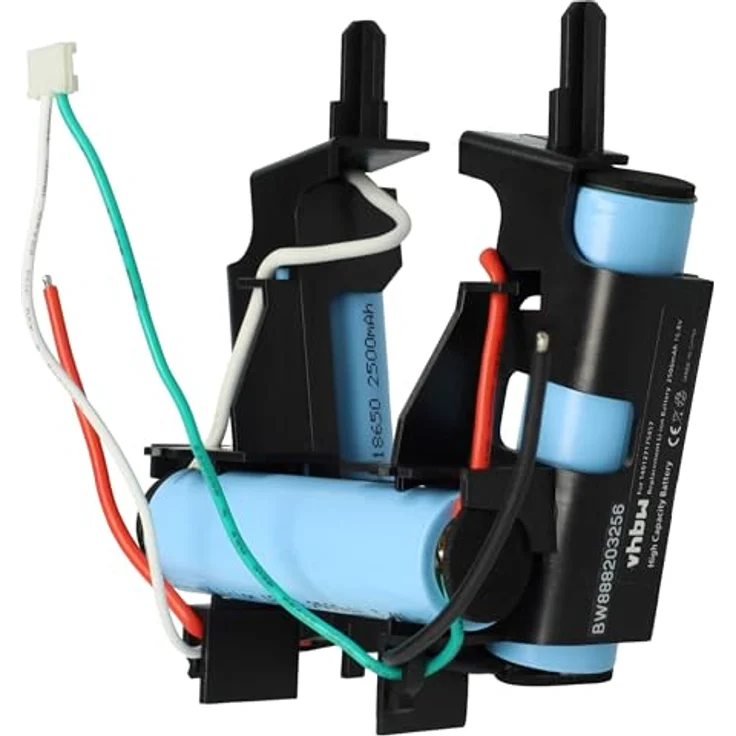 vhbw Akku kompatibel mit AEG CX7-21DB, CX7-21EB, CX7-21EBK, CX7-21-HO, CX7-21SW Staubsauger Home Cleaner Heimroboter (2500mAh, 10,8V, Li-Ion) - Leistungsfähiger Ersatzakku für Ihren Staubsauger – Bild 1