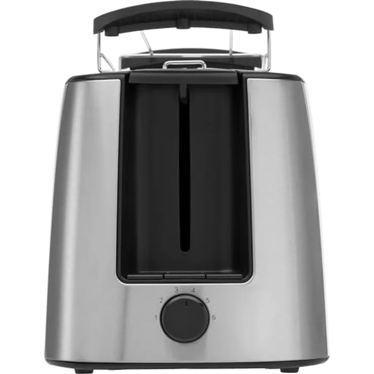WMF Bueno Pro Toaster Langschlitz, 4er Toaser-Doppelschlitz, für 4 Toast- oder 2 Brotscheiben, XXL-Toast, Aufknusper-Funktion, 6 Bräunungsstufen, Brötchenaufsatz, edelstahl matt – Bild 6