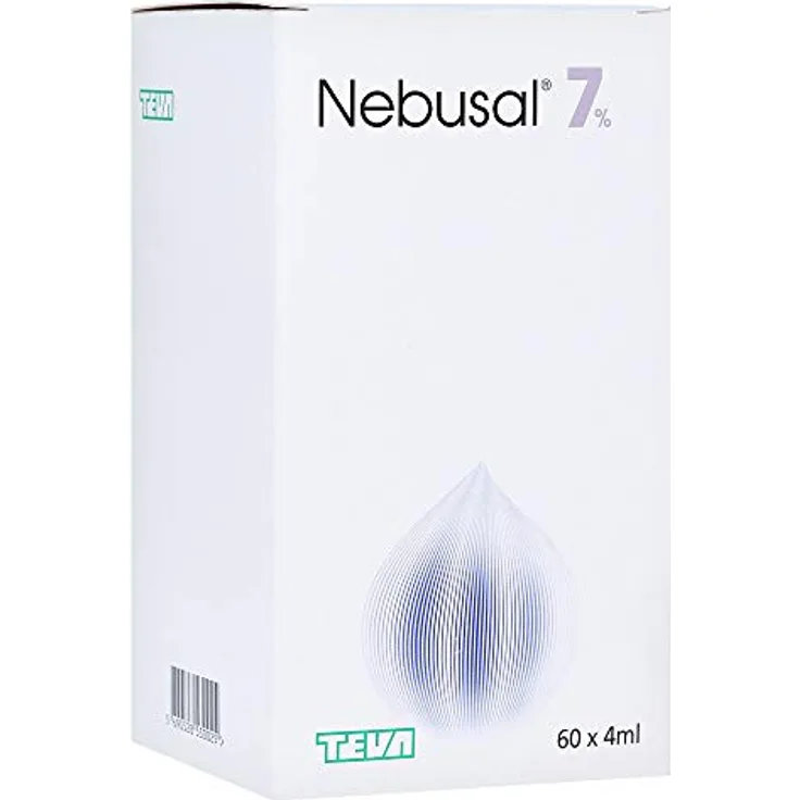 Teva Nebusal 7 %, Inhalator zur Anwendung bei Atemwegserkrankungen, 60X4 ml INL