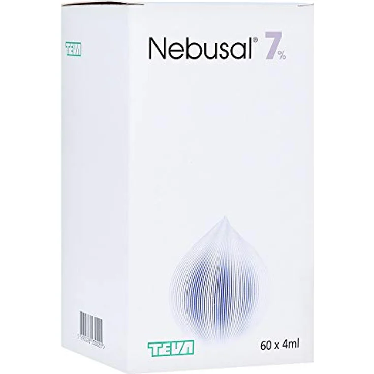 Teva Nebusal 7 %, Inhalator zur Anwendung bei Atemwegserkrankungen, 60X4 ml INL – Bild 1