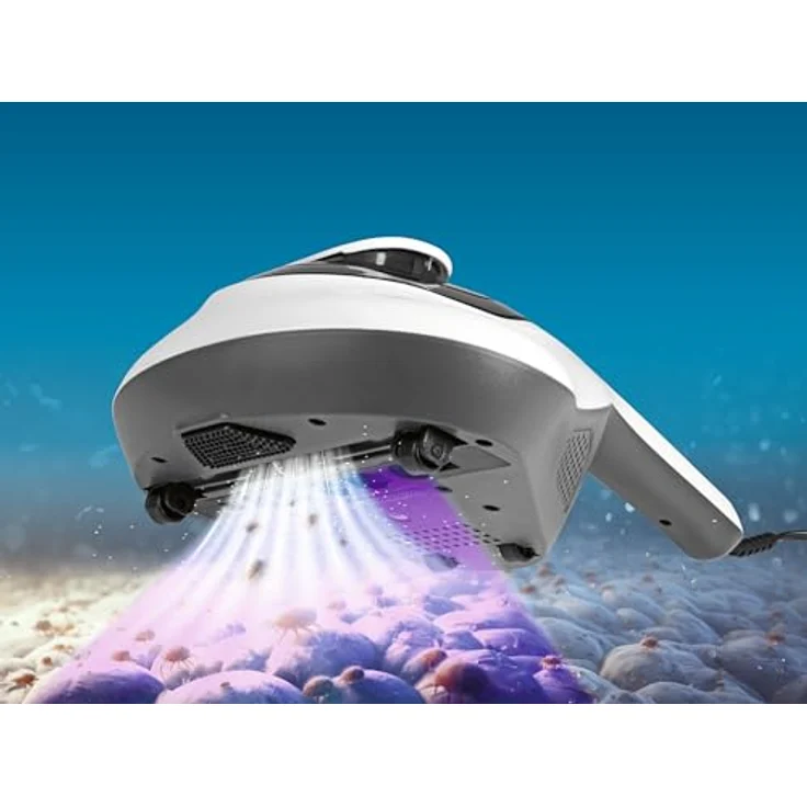 Bob Home Milbensauger 300W, Matratzensauger mit UV-C-Licht und HEPA-Filter für hygienische Reinigung – Bild 4