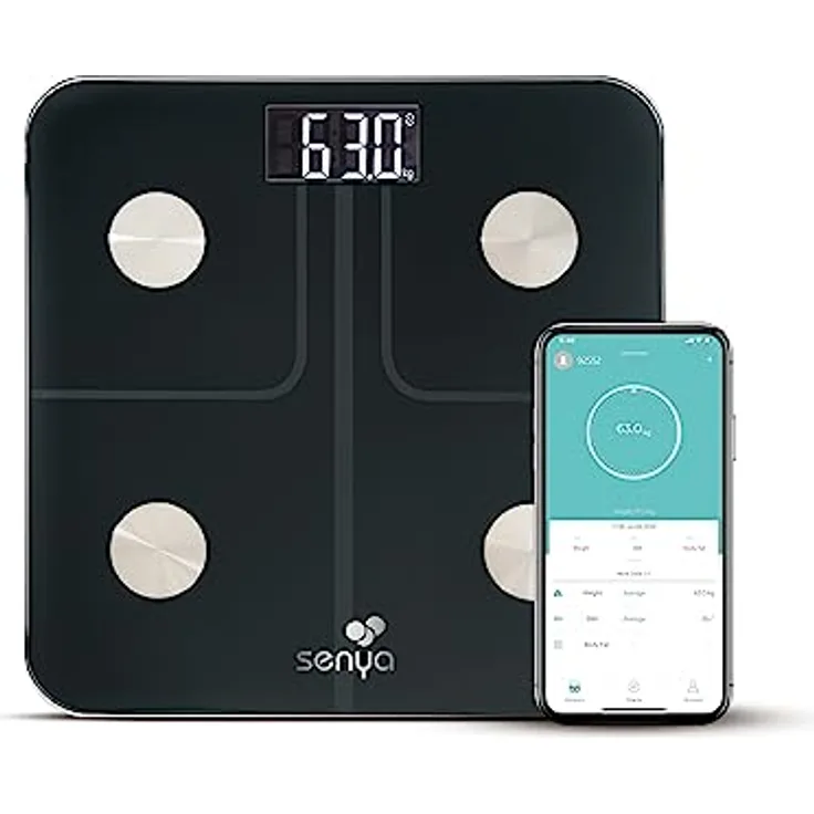 SENYA Smart Body SYWB-S008B Körperwaage schwarz