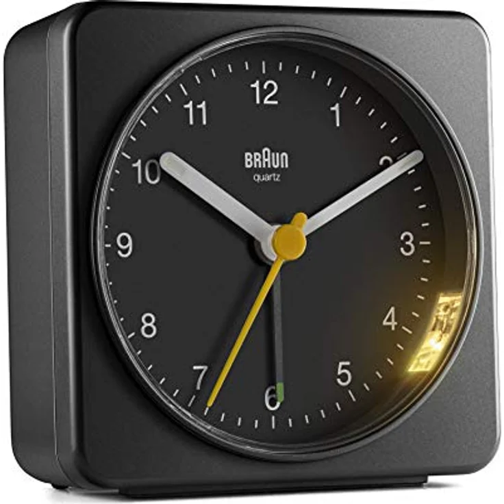 Braun Quarzwecker Wecker, Kunststoff, Schwarz, normal – Bild 4
