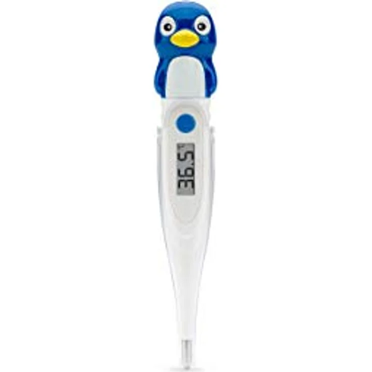 scala Digitales Fieberthermometer SC 44 flex Speed 10 sec. Pinguin weiß – Bild 2