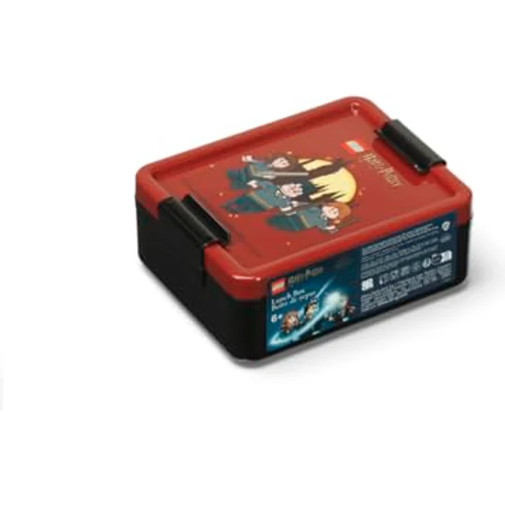 Room Copenhagen LEGO Lunchbox Harry Potter Gryffindor, Lunchbox mit Gryffindor-Design, Harry Potter Fanartikel – Bild 2