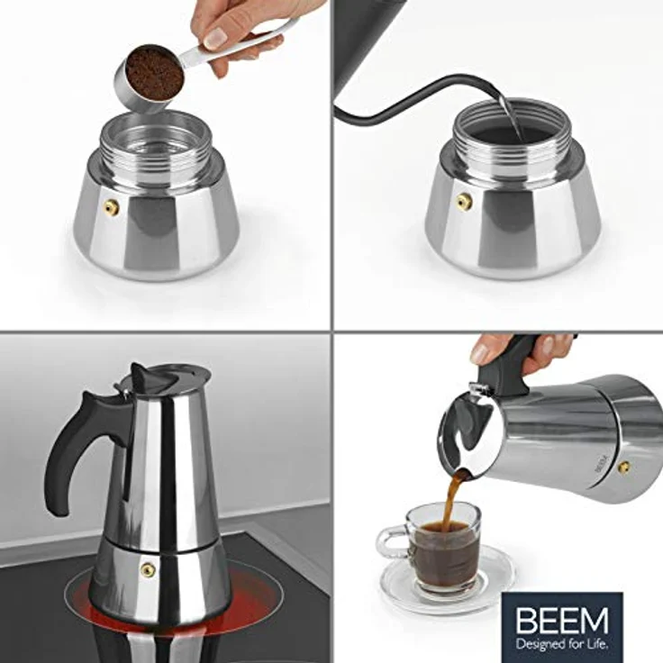 BEEM ESPRESSOMAKER - Espressokocher - 6 Tassen – Bild 5