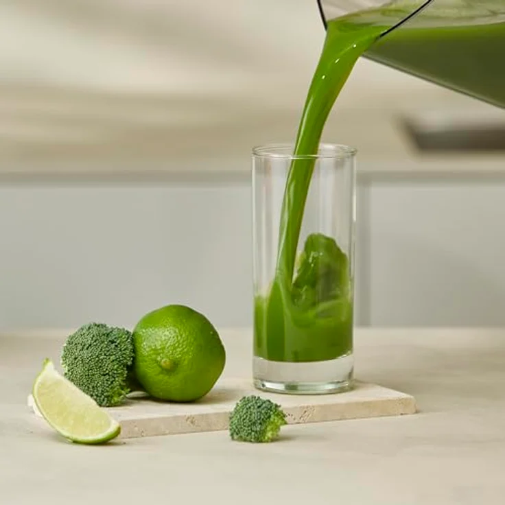 Hurom H80-ST, Slow Juicer mit 2,2 Liter Einfüllkammer und 50 U/min, BPA-frei, Edelstahl – Bild 10