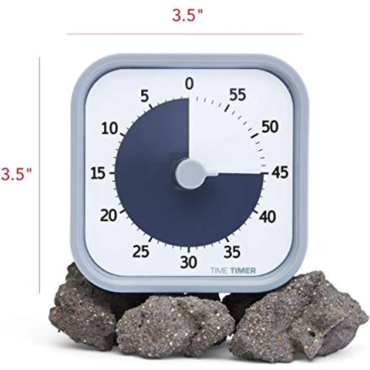 Time MOD - 60 Minuten Visueller Timer Home Edition für Kinder – Homeschooling, Timer für Schultisch, Bürotisch und Meetings mit lautlosem Betrieb – Bild 3