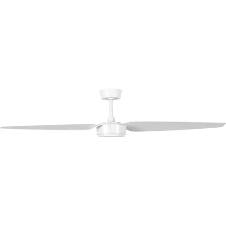 LUCCI AIR Deckenventilator Condor, 2 Flügel 137cm Durchmesser, sehr leiser DC Motor, 6 Geschwindigkeiten, inkl. Fernbedienung (Weiß) – Bild 5