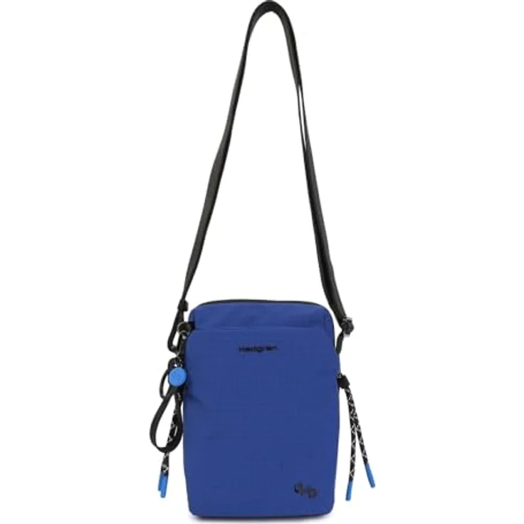 Hedgren Sipho Phone / Bottle Bag, Handtasche mit verstellbarem Umhängeriemen, robustes Polyester, Bellwether Blue – Bild 4