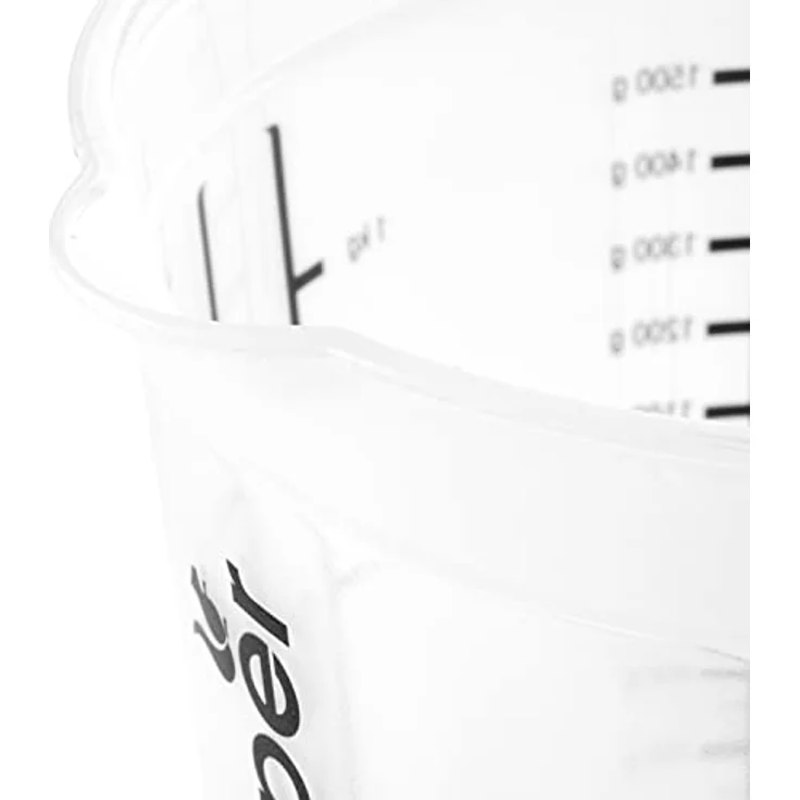 keeeper Masimmo Messbecher 13,5 x 19 cm, mit rutschfestem Boden, spülmaschinenfest, ideal zum Abmessen von Flüssigkeiten – Bild 5