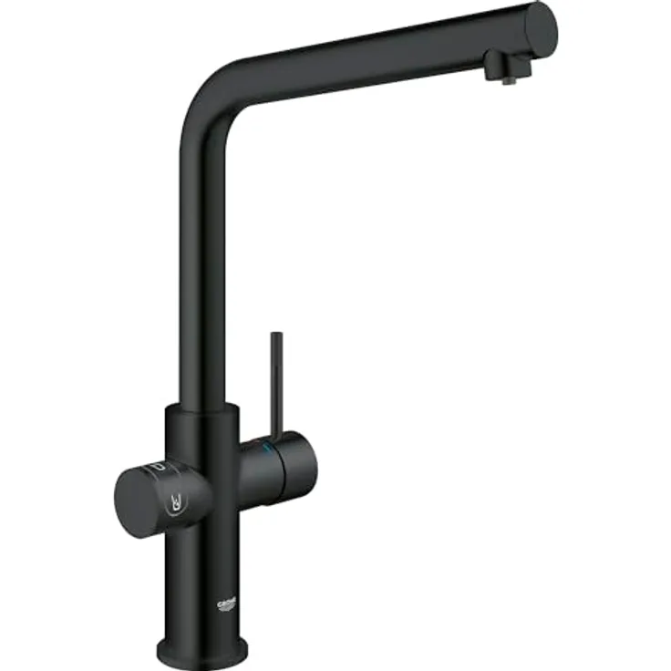 Grohe Blue Home, Wasserfilter Standard, Schwarz, Hebelgriffe, Typ L, Keramik, versandkostenfrei