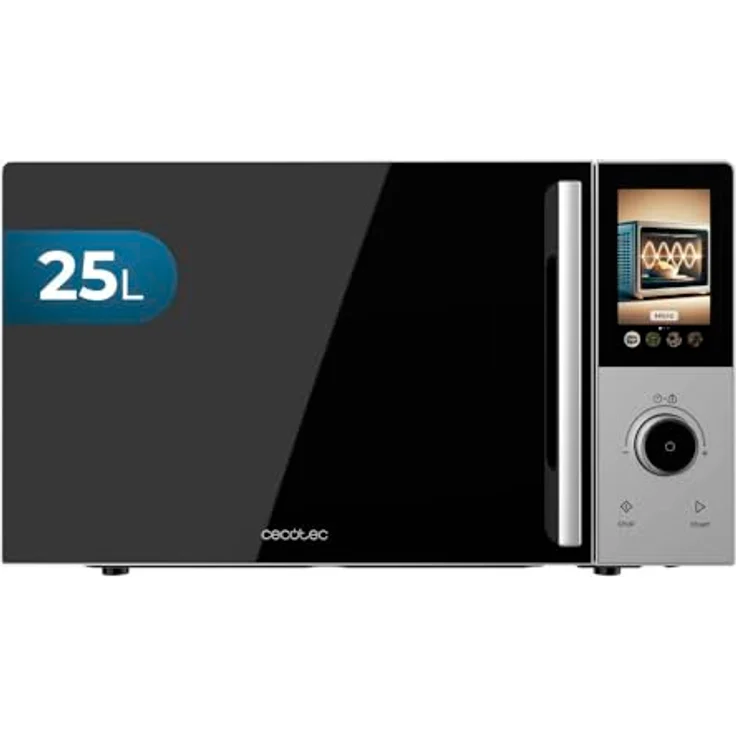 Cecotec Mikrowelle Convection 2500 Touch, 25 Liter, 900 W, mit Grillfunktion und Touch-Bedienung – Bild 1