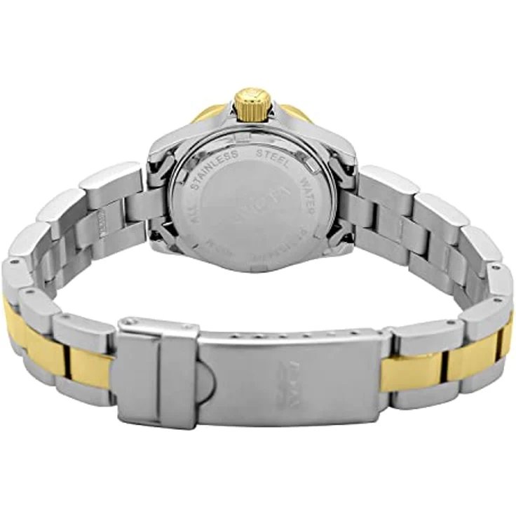 Invicta Pro Diver 8941, Edelstahl Damen Quarzuhrwerk mit schwarzem Zifferblatt, 24mm, 10 bar wasserdicht – Bild 4