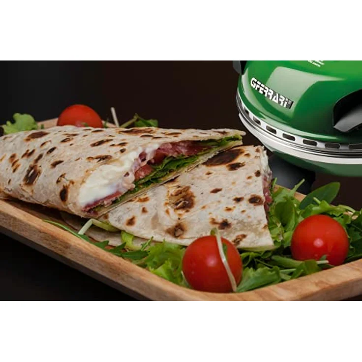 G3Ferrari G 1000603 Delizia Green EVO Pizzamaker, 1200W, Timer, grün – Bild 5