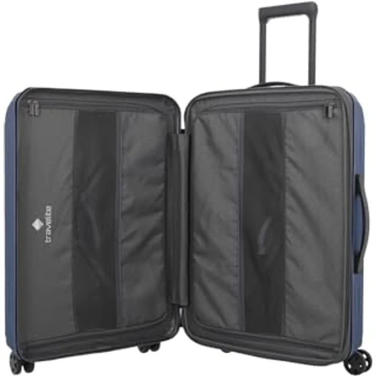 travelite Hartschalen-Trolley DYNAMIIC, verschiedene Größen S/M/L/XL, 4 Rollen, ABS mit Volumenerweiterung und TSA Schloss – Bild 5