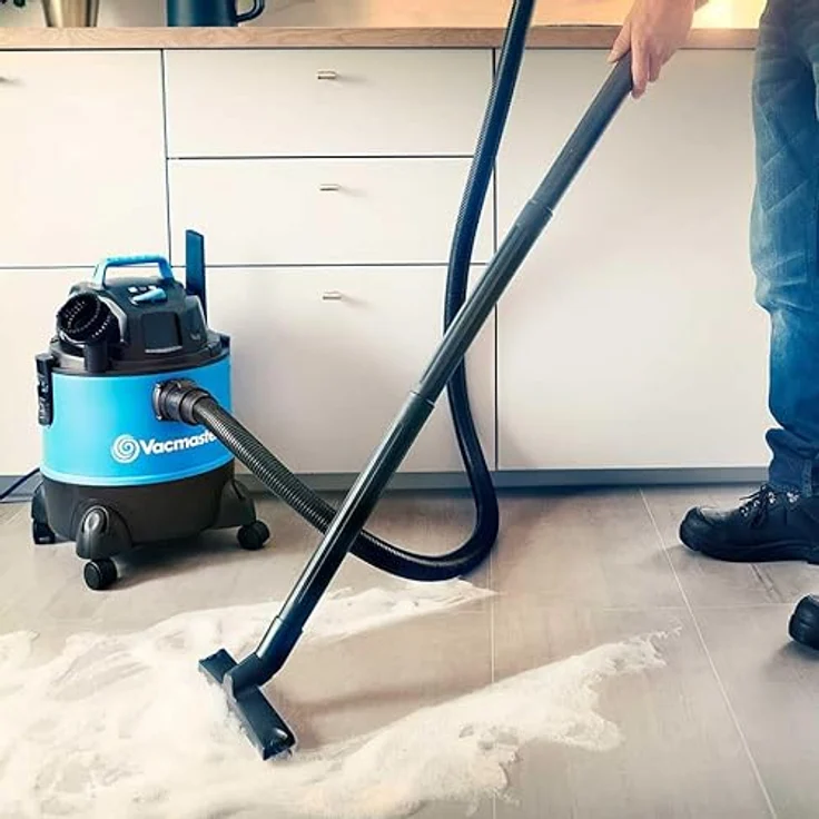 Vacmaster VQ1220PF, Nass- und Trockensauger mit 20L Patronenfilter, 1250W Motor, stoßfester Polymertank, inkl. Vliesfilterbeutel für Haus, Garage und Auto – Bild 2