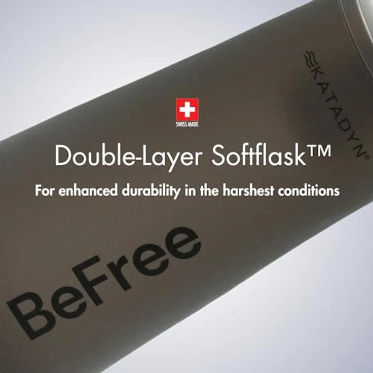 Katadyn BeFree AC Wasserfilterflasche, 1 L mit 2-Stufen-Filtertechnologie, schwarz – Bild 6