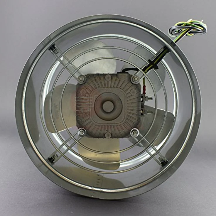 Rohrventilator Ø 325 mm Axial Rohrlüfter IP44 Lüfter 1220 m³/h 3 Stufen Hochdruck Niederdruck Ventilator Zuluft Abluft Gebläse Metall Radialventilator Absauglüfter Absaugung – Bild 3