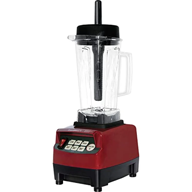 Saro 329-2009 JTC Omniblend V Modell TM-800 Mixer-Blender-Smoothie Maker, 2 L, 950 W, rot – Bild 2