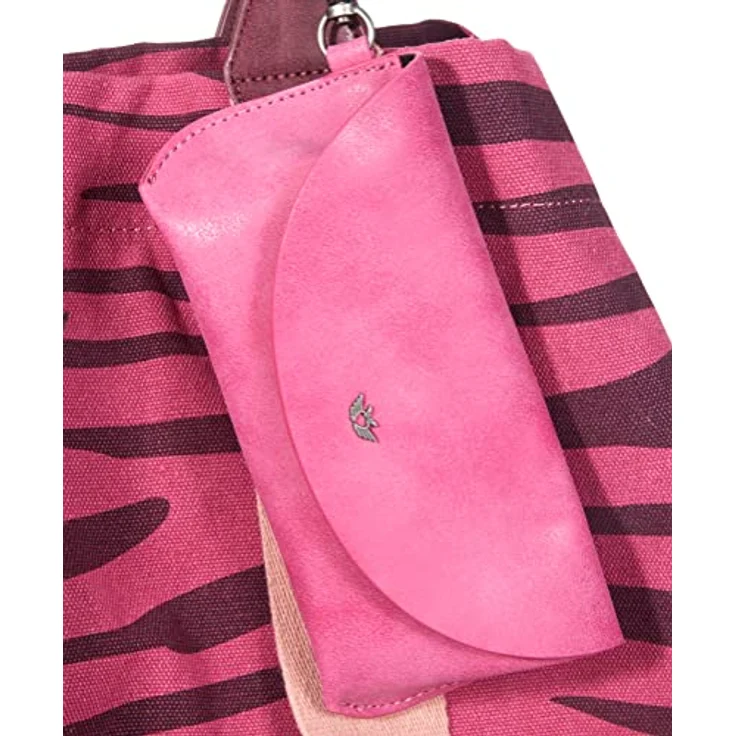 Fritzi aus Preußen Izzy Canvas Shopper Tasche, 45 cm, 100% Baumwolle, lila – Bild 3