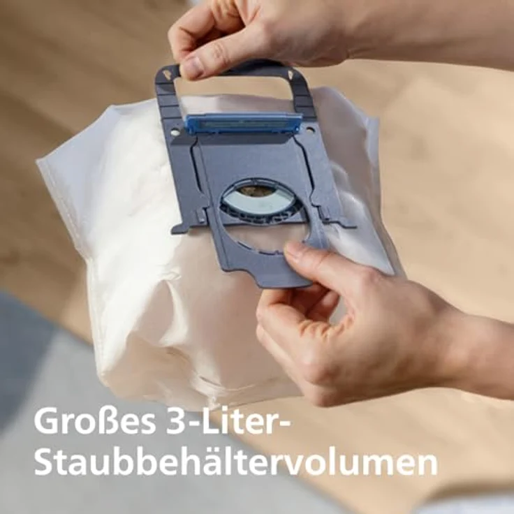 Philips 2000 Series Bodenstaubsauger mit Beutel, 850 W, HEPA-Filter, 3 l Staubbeutel, Zylinder-Vakuum, trocken, Möbeldüse – Bild 9