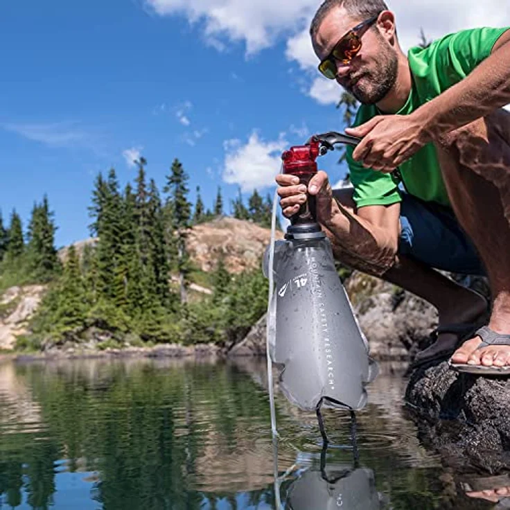 MSR DromLite Bag 2L Wasserfilter, extrem kompakt und leicht, BPA-frei, gefriertauglich – Bild 5