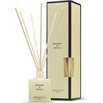 Cereria Molla 1899 Verbena Di Sicilia Reed Diffusor 100ml Flasche mit Rattanstäbchen, Maße: 5,5cm x 5,5cm x 8cm, 1322