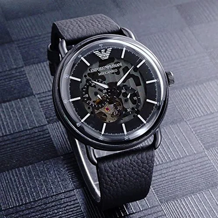Emporio Armani AR60028 Herren Automatikuhr – Bild 6