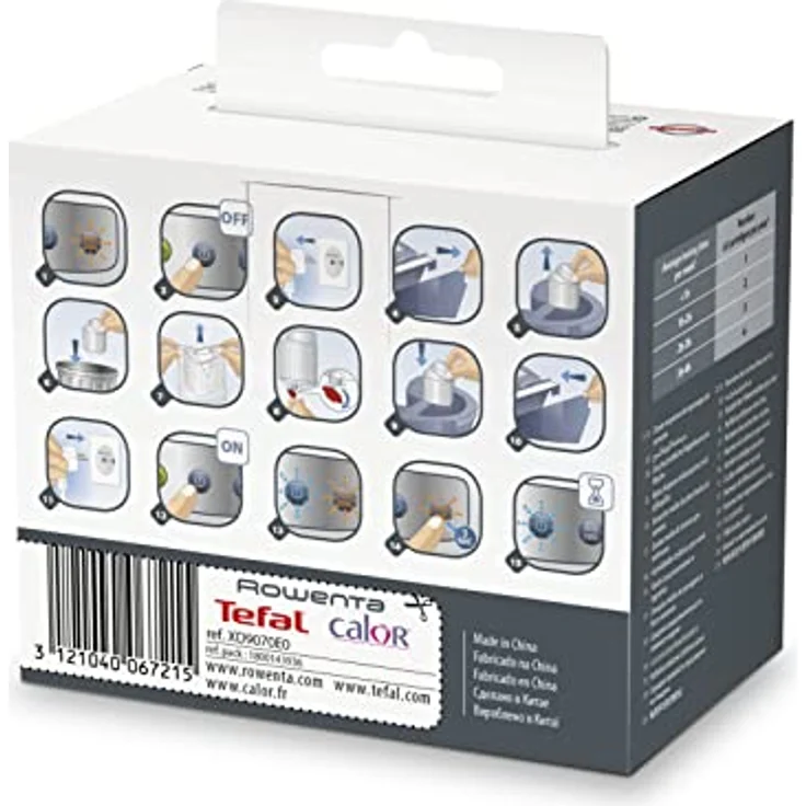 Rowenta XD9070E0 XD9070 Filterkartuschen, plastik, Einfarbig – Bild 6