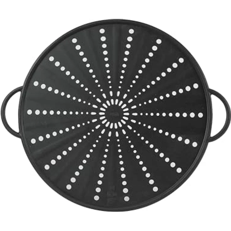 Emsa 514561 Spritzschutz, Ø 31 cm, Silikon, Anthrazit, Smart Kitchen – Bild 6