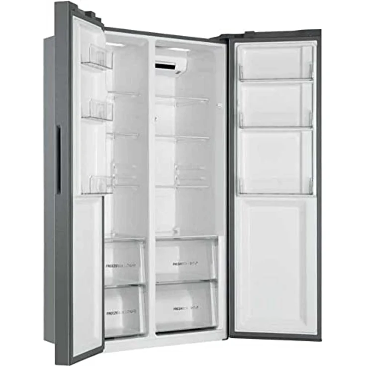 Haier HSR 3918 ENPG Side-by-Side-Kühlschrank, freistehend, Edelstahllook – Bild 6