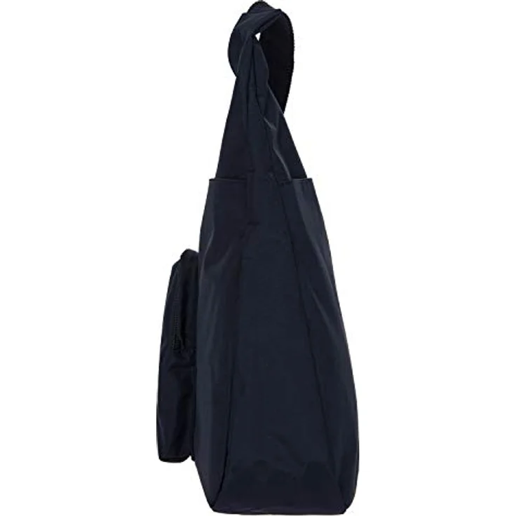Bric's X-Bag Damentasche 42732, Umhängetasche aus strapazierfähigem Material mit Lederdetails, Blau – Bild 4