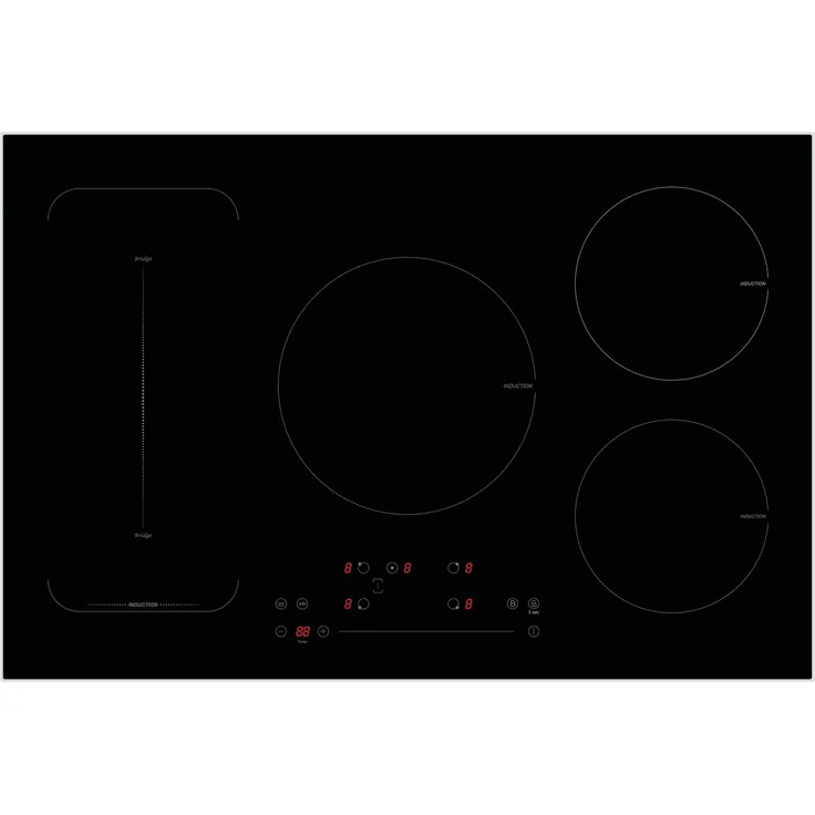 PKM Induktions-Kochfeld PKM IN5-FZF, 5 Kochzonen, Flexzone, Slider Touch Control, Booster Funktion, Kindersicherung, Timer