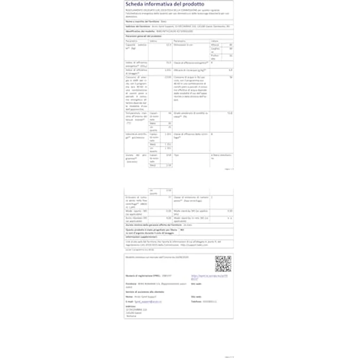 Beko BMEUWT41241M, Frontlader Waschmaschine mit 12 kg Fassungsvermögen, 1400 RPM, anthrazit, Energieeffizienzklasse A – Bild 3