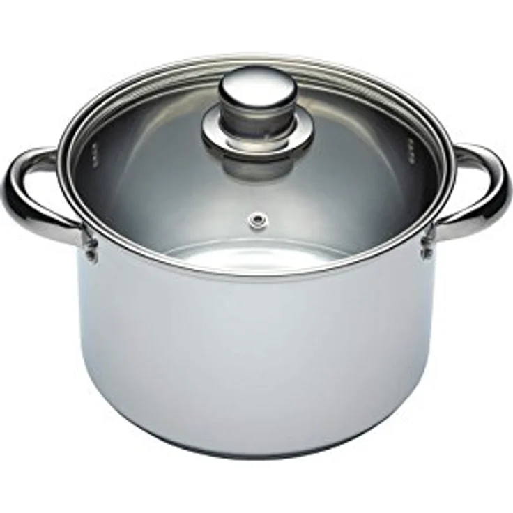 KitchenCraft Dampfgarerpfanne/Suppentopf mit 3 Behältern in Geschenkbox, Induktionssicher, Edelstahl, 20 cm – Bild 4