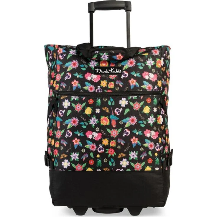 Punta Frida Kahlo Einkaufstrolley, 50 cm, schwarz, 100% Polyester, 36 cm x 20 cm