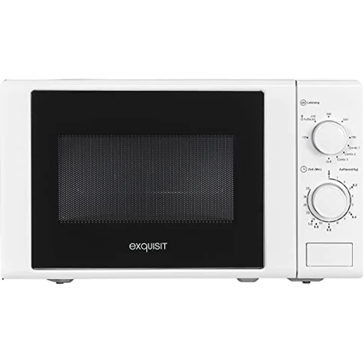 Mikrowelle Exquisit MW900-030G Weiß | 20 Liter | Grill | Drehteller 25,5 cm – Bild 1