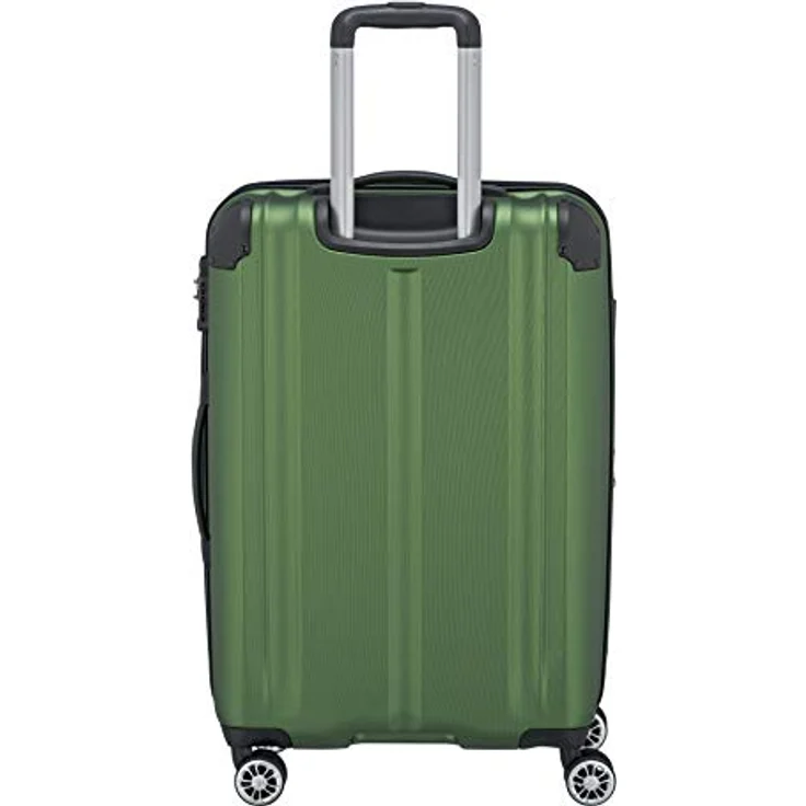 travelite 4-Rad Koffer M mit TSA Schloss + Dehnfalte, Gepäck Serie CITY: Robuster Hartschalen Trolley mit kratzfester Oberfläche, 68 cm, 78 Liter (erweiterbar auf 86 L) – Bild 3