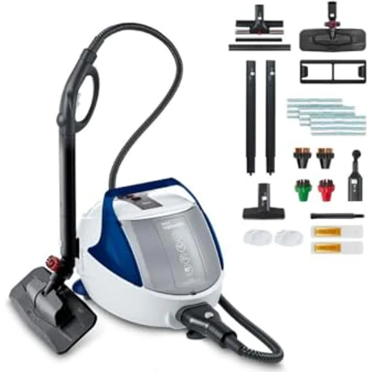 "Polti Dampfreiniger VAPORETTO PRO 100_ECO POWER, effizienter Dampf- und Umweltschutz, in blau" – Bild 6