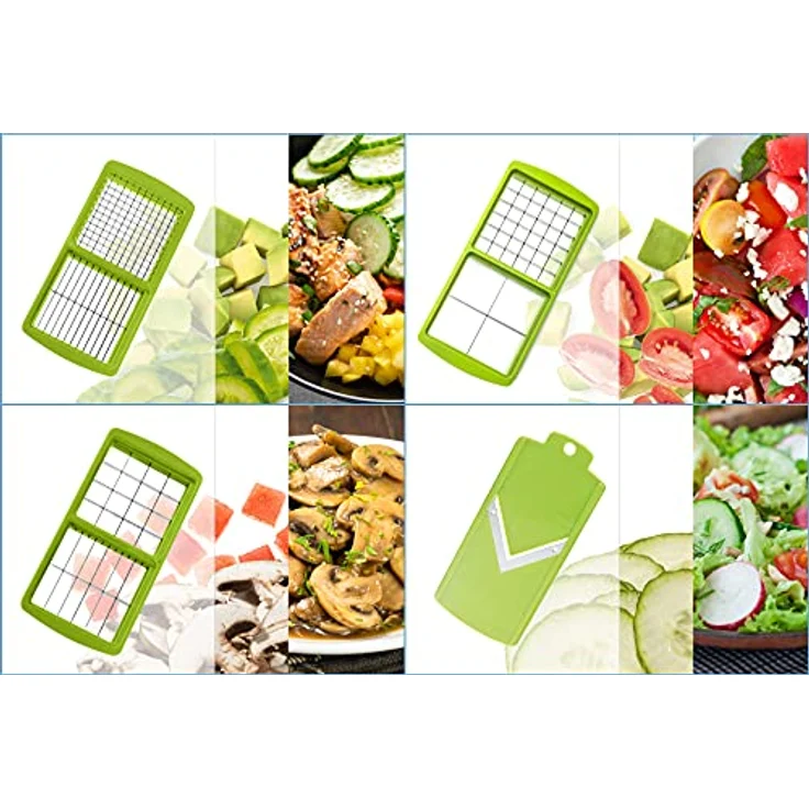 Nicer Dicer Smart, Set 10 Teile grün – Bild 4