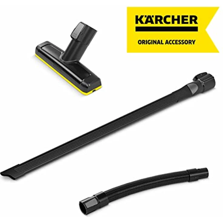 Kärcher Original Zubehör-Set für die Autoreinigung für Kärcher Akku-Staubsauger VC 4 bis 7, Schwarz – Bild 2