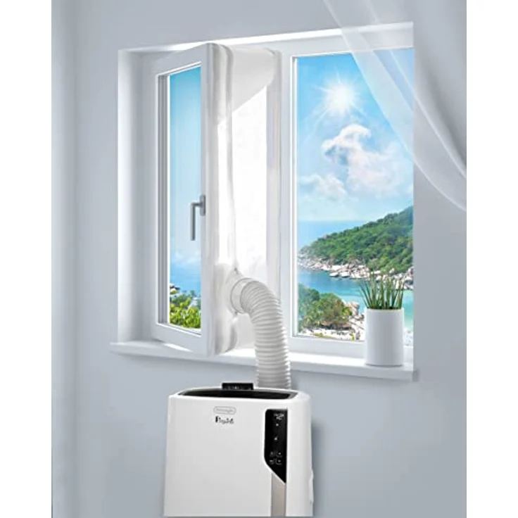 DELO Fensterabdichtung DLSA012 wh Fensterabdichtung für mobile Klimageräte – Bild 3