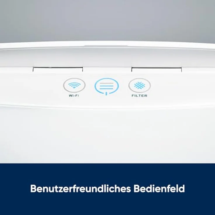 Blueair Classic 205 Luftreiniger mit Partikelfilter echte HEPA-Leistung durch HEPASilentFiltration für Allergene, Staub, Schimmelpilzbefall, Asthma und COPD-Entlastung, kleine Flächen, leiser Betrieb – Bild 4
