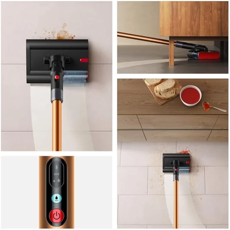 Dyson Pencilwash™ Akku Nassreiniger – Selbstreinigend, Ultraschlankes Design, 30 Min. Laufzeit, Hygienische Reinigung für Hartböden, Fleckenentfernung und Saugen in einem – Bild 4