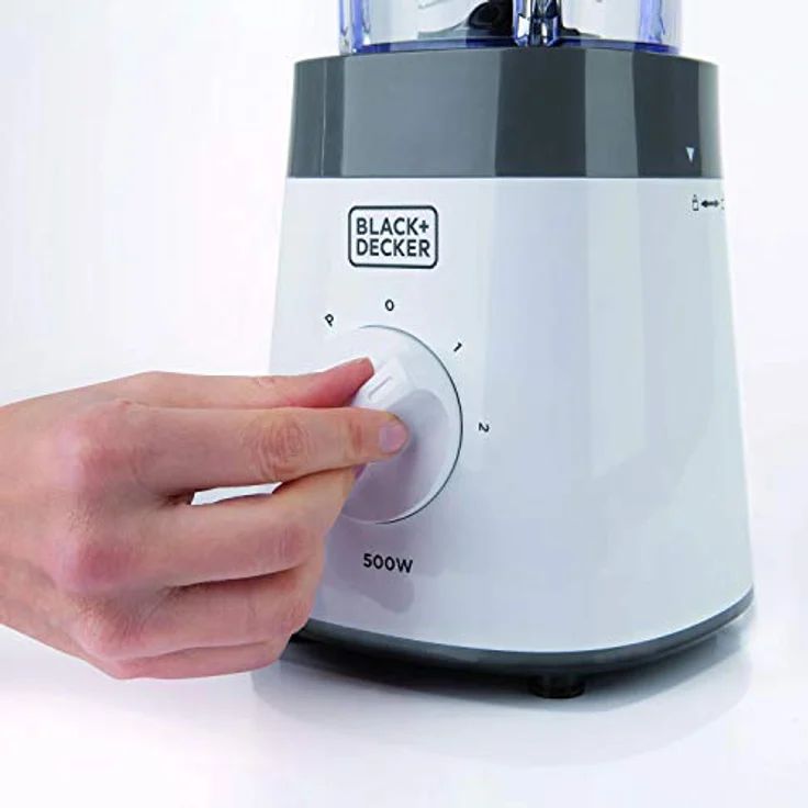 Black+Decker ES9120070B BXJB500E Standmixer, Kunststoff, 1.5 liters, 500 W – Bild 2