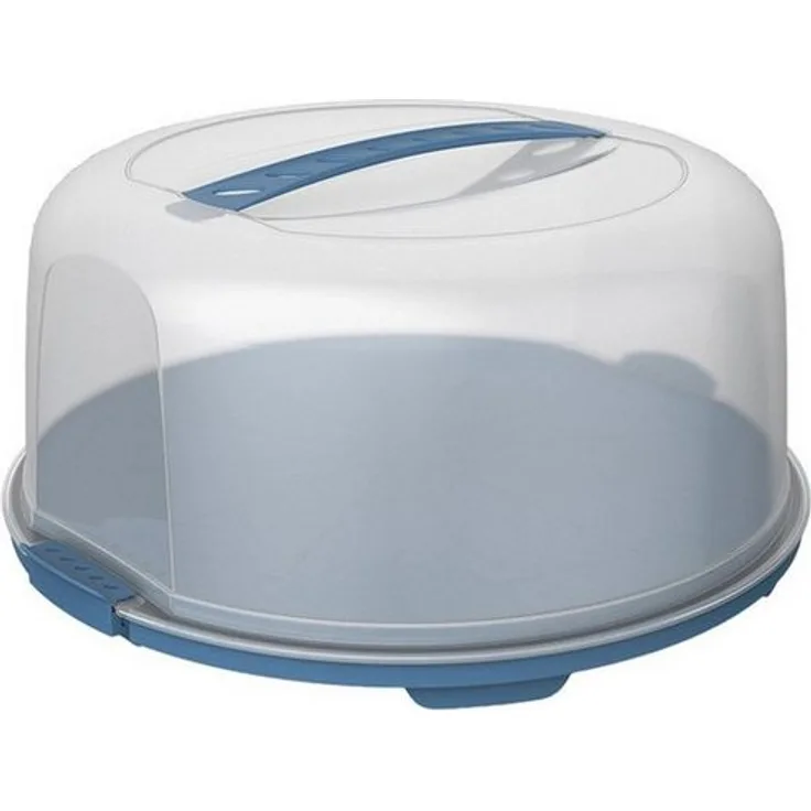 ROTHO Kuchentransportbox Kuchentransportbox hoch FRESH, Schweizer Markenqualität, transparent