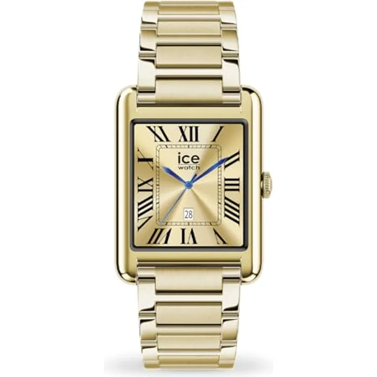 ICE-WATCH Ice smart TKS 2.0, Damen Smartwatch mit Edelstahl-Armband, 1,41 Zoll AMOLED-Display, gold, wasserdicht IP68, viele Funktionen