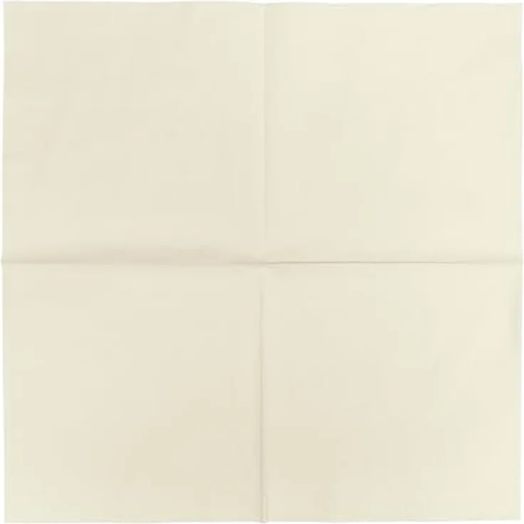HEKU 100 einfarbige Servietten, 3-lagig, 33x33cm, creme, praktische 5er-Packung, hoch saugfähig, für Veranstaltungen & Gastronomie – Bild 4